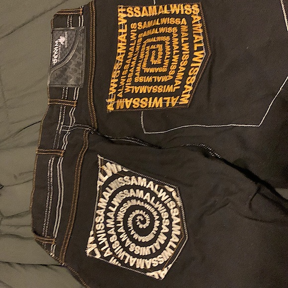 Drainer Haunted Mound - Wissam Embroidered Vintage Jeans - Picture 4 of 6